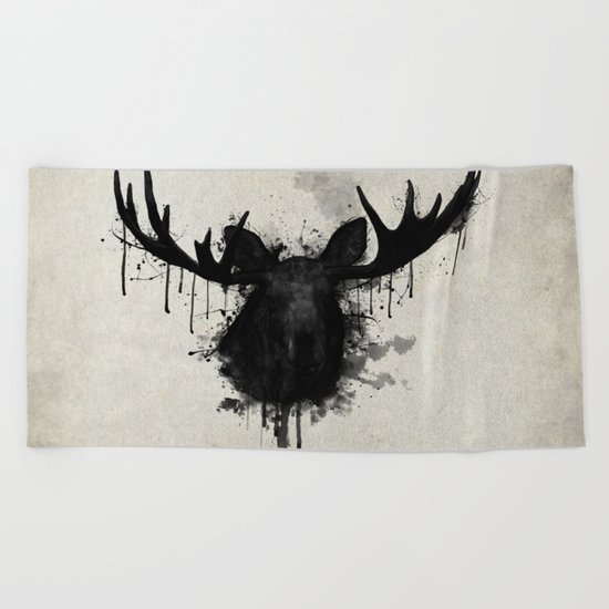 Moose Beach Towel