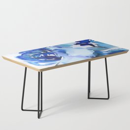 bouguet of blue roses Coffee Table