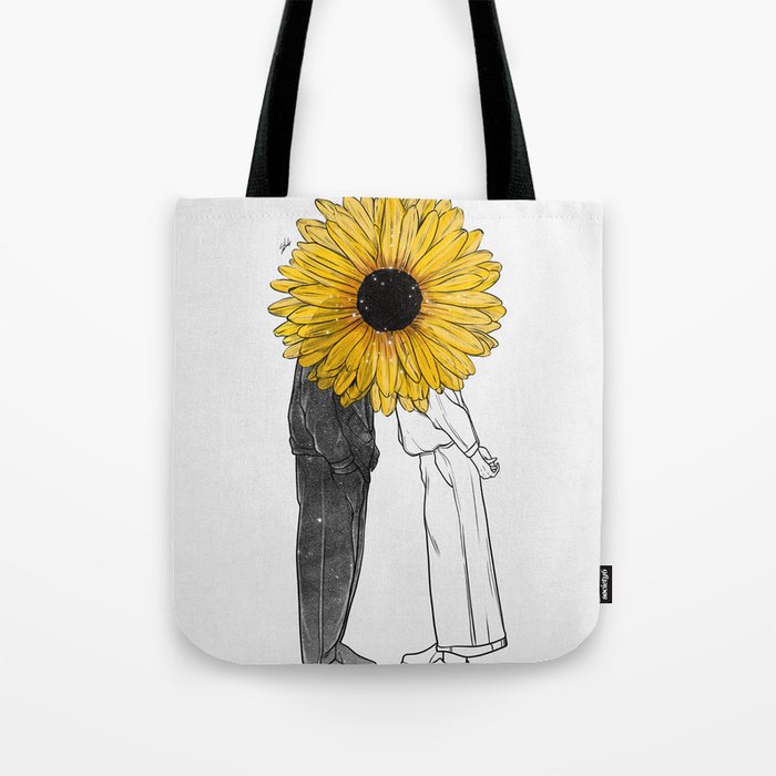 Sunflower love. Tote Bag
