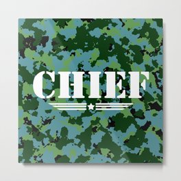 Chief 3 Metal Print