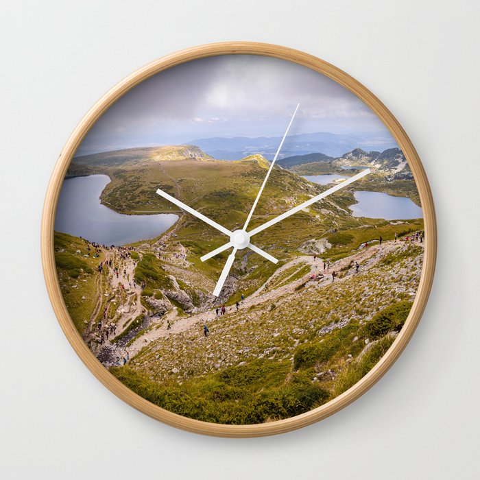 Lakes Wall Clock
