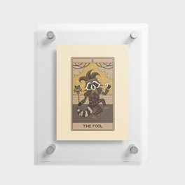 The Fool - Raccoons Tarot Floating Acrylic Print