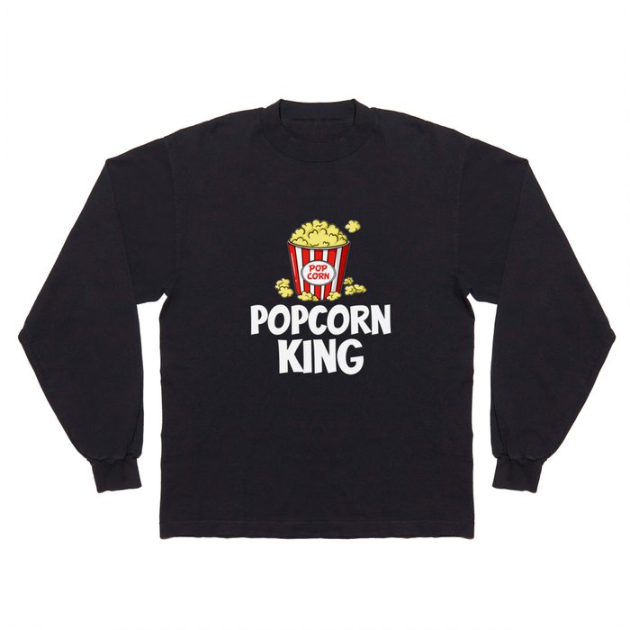 Popcorn Machine Movie Snack Maker Long Sleeve T Shirt