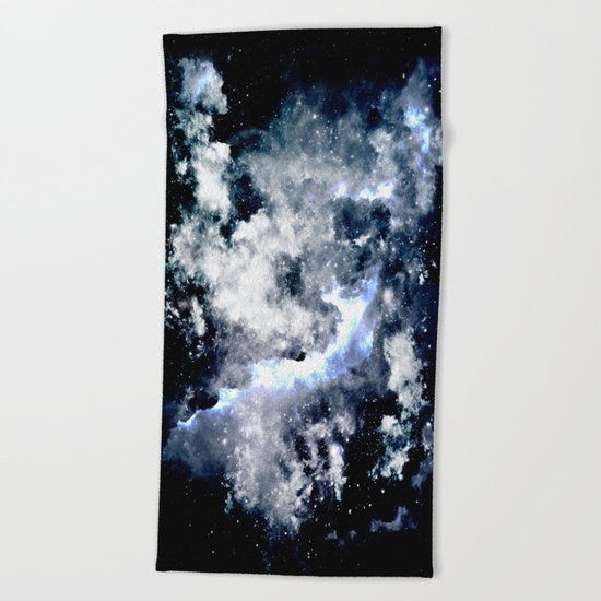 Frozen Galaxy Beach Towel