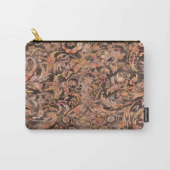 Damask Pattern 04 Carry-All Pouch