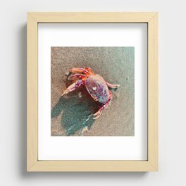 Crab Walk Recessed Framed Print