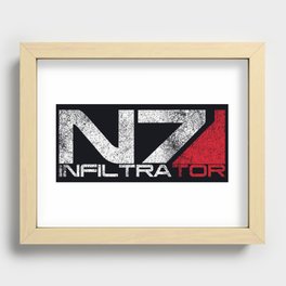 N7 Infiltrator Recessed Framed Print