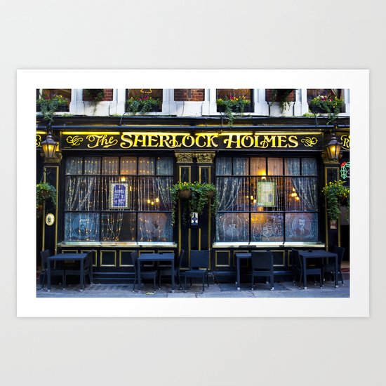 The Sherlock Holmes Pub London Art Print