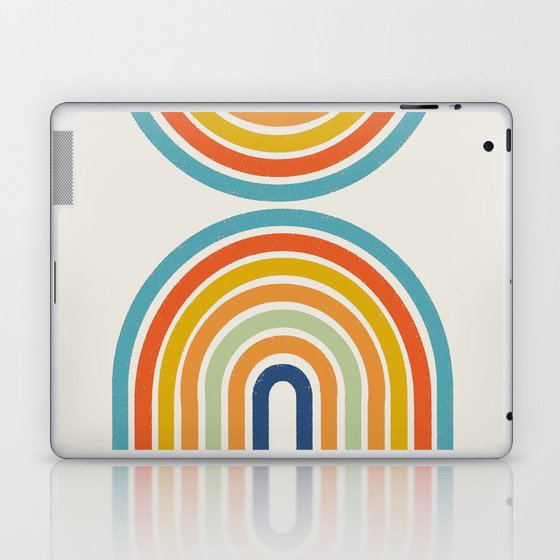Arch Shape, Rainbow  Laptop & iPad Skin