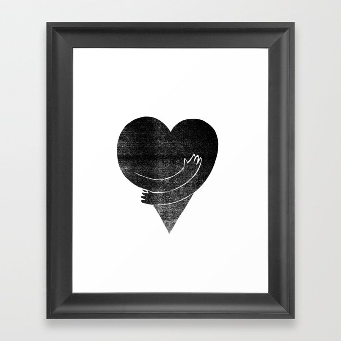 Illustrations / Love Framed Art Print