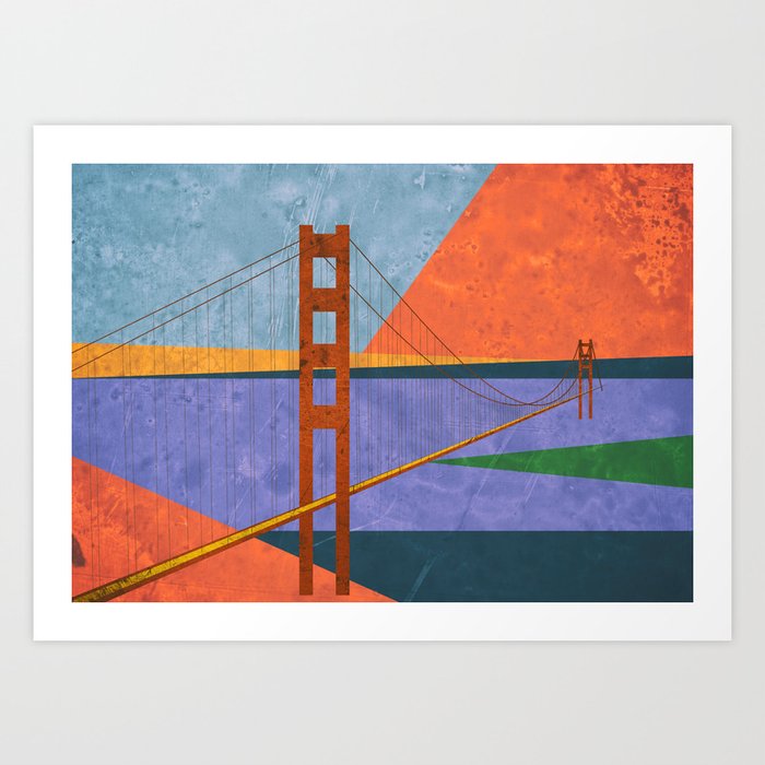 Golden Gate Bridge Ii Art Print