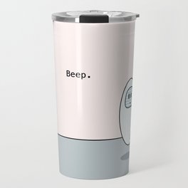 Beep, The Useless Floating Robot Travel Mug