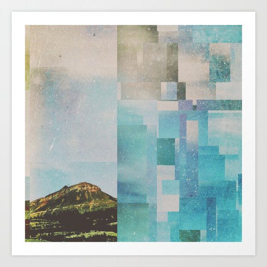 Fractions A65 Art Print