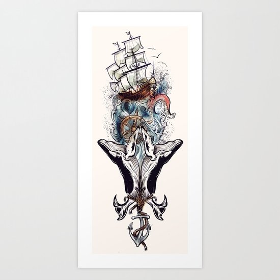 Nautical Art Print