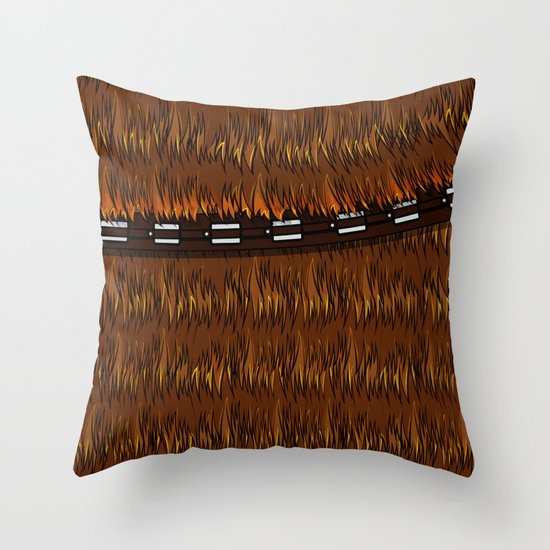 Wookiee talkie Throw Pillow