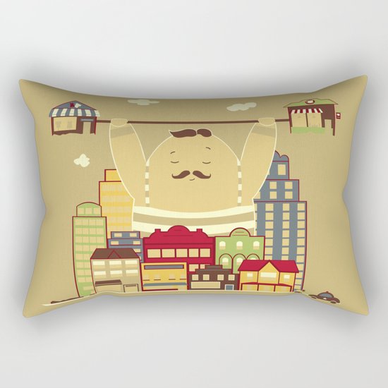 Shoplifter! Rectangular Pillow