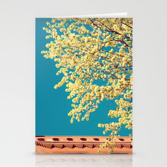Spring in the City Stationery Cards