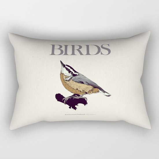 BIRDS 01 Rectangular Pillow