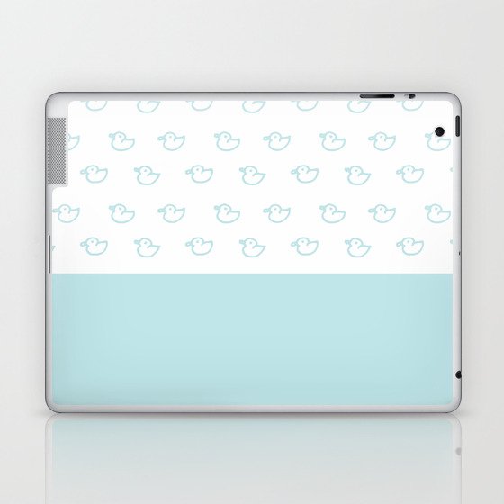 Ducklings Mint Laptop & iPad Skin