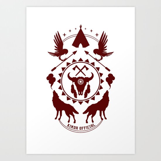 Indian Spirit Art Print