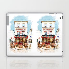 Le Consulat Paris Watercolor Cityscape Laptop Skin
