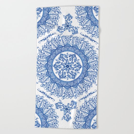 Mandaleaf - Portuguese Beach Towel
