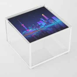 Shanghai City Skyline Acrylic Box