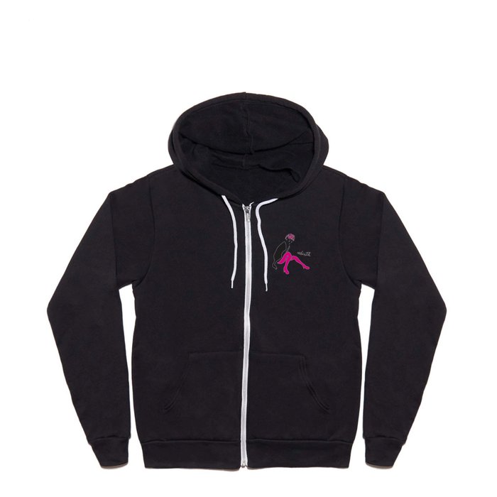 STAND UP WHEN YOU FALL Full Zip Hoodie