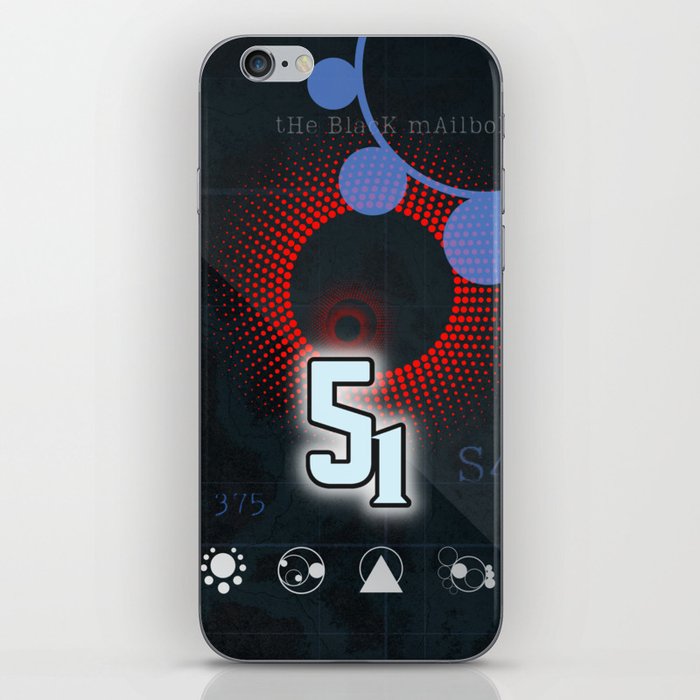 An Area 51 cell phone case iPhone Skin