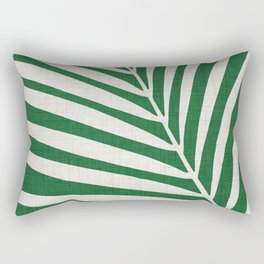 Minimalist Palm Leaf Rectangular Pillow