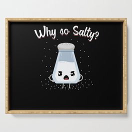 Salty Pun Why so Salty Serving Tray
