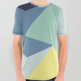 Almost Post-it Pattern All Over Graphic Tee