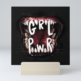 GRL PWR Mini Art Print