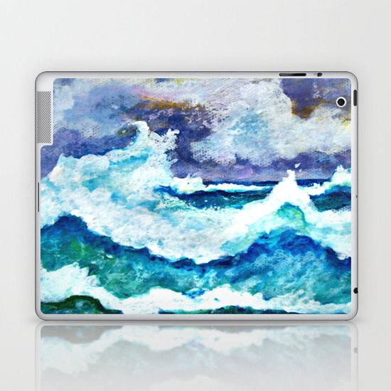 Stormy Sea Laptop & iPad Skin