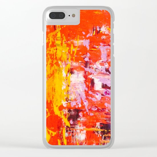 SCRAPE 4 Clear iPhone Case