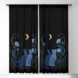 Two Cats Blackout Curtain