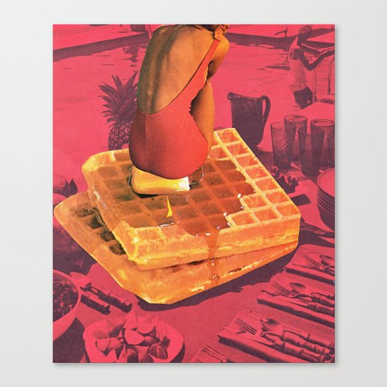 WAFFLE Canvas Print