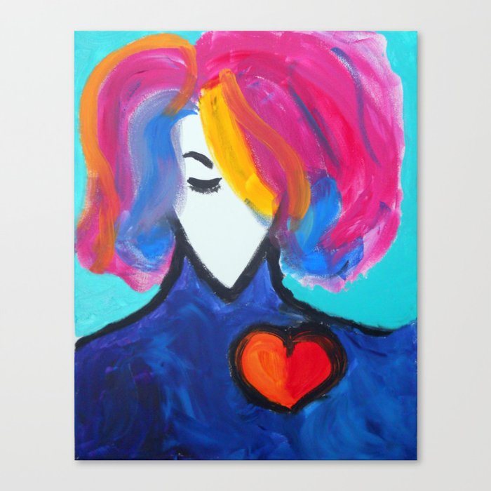 Her Canvas Print