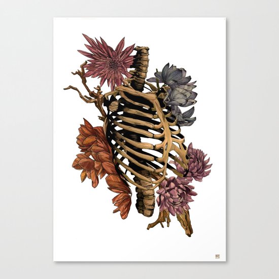 Bones Canvas Print