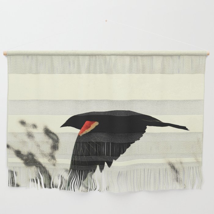 Red-Winged Backbird Wall Hanging