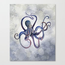Lone Octopus  Canvas Print