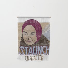 Staunch Character Wall Hanging