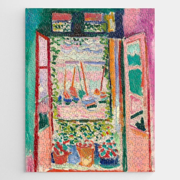 Henri Matisse The Open Window Jigsaw Puzzle