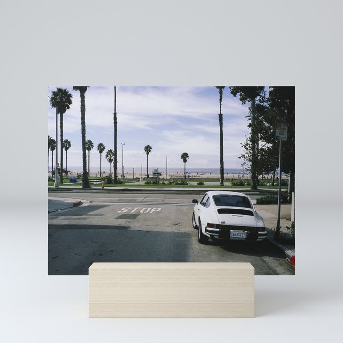 Vintage Porsch 9 11,  Venice Beach, Los Angeles, California Leica M Mini Art Print