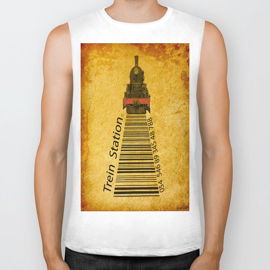 trein in station Biker Tank