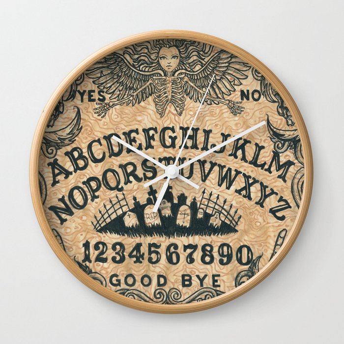 Ouija Board Wall Clock