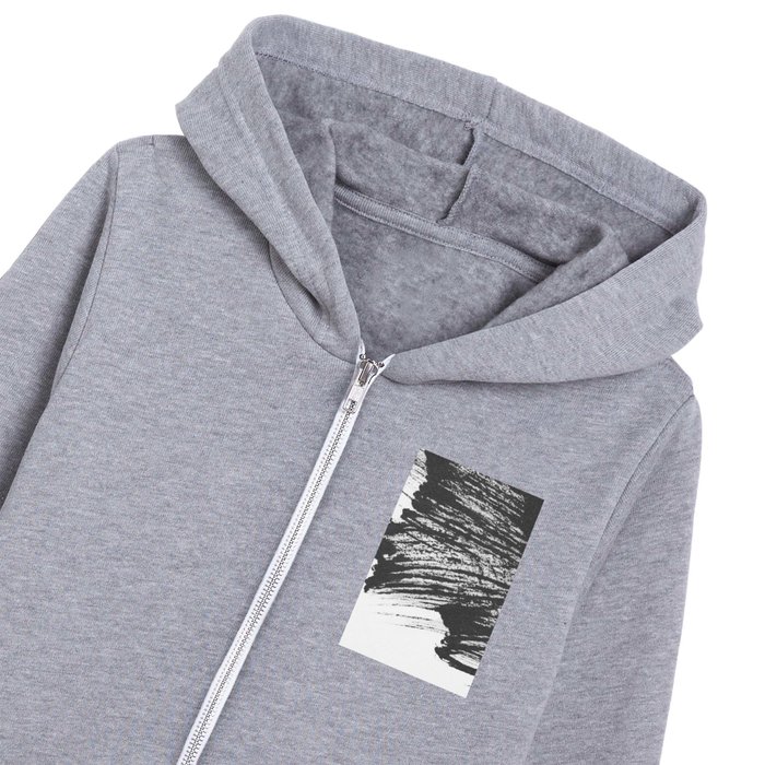 Weighted Distraction Kids Zip Hoodie by Rev Store Society6