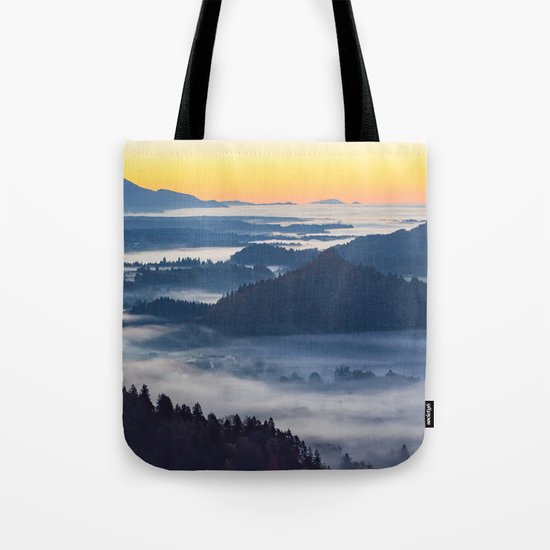 Sunset Valley #landscape #photography #society6 Tote Bag