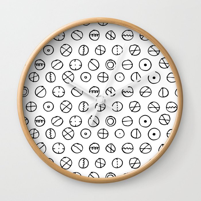 Circles Etc. Wall Clock