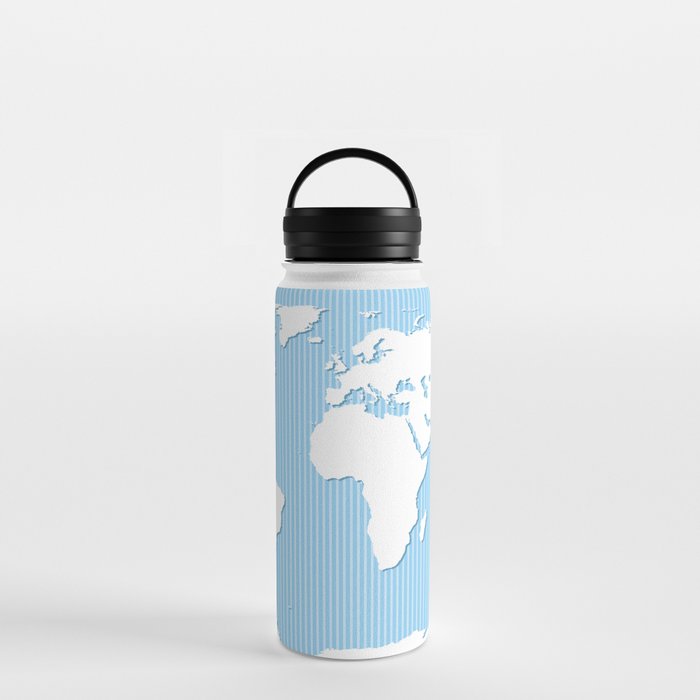 World map Water Bottle